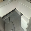 MESA PUESTO TRABAJO COLOR BLANCO 